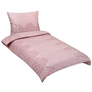 Bellatex Linen satin 94/325 ornament old pink - Bed Linen