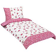 BELLATEX Linen cotton 90 / 215 rose 140 × 200 cm, 70 × 90 cm - Bed Linen