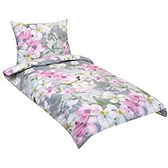 BELLATEX Linen cotton 90 / 244 flowery summer 140 × 200 cm, 70 × 90 cm - Bed Linen