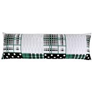 Bellatex pillowcase - Spare husband pillow 50×145cm 90/623 - green patchwork - Pillowcase
