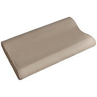 BELLATEX Cover - anatomical pillow Lux Jersey 60 × 33 cm, 13 coffee - Pillowcase