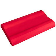 BELLATEX Cover - anatomical pillow Lux Jersey 60 × 33 cm, 14 red - Pillowcase