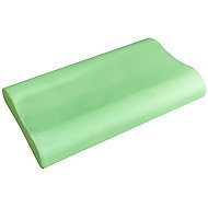 BELLATEX Cover - anatomical pillow Lux Jersey 60 × 33 cm, 52 light green - Pillowcase