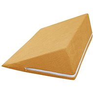 Bellatex cover - Wedge headboard 80×50×20 cm 009 mustard - Pillowcase