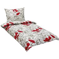 Bellatex cotton 90/252 scarlet flower, 140 × 200, 70 × 90 - Bed Linen