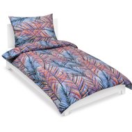 BELLATEX Linen cotton 90 / 501 fern light blue 140 × 200, 70 × 90 - Bed Linen