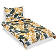 BELLATEX Linen cotton 90 / 812 palm leaves 140 × 200, 70 × 90 - Bed Linen