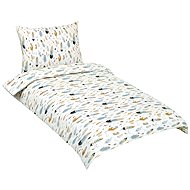 BELLATEX 90/113 Cotton bedding, 140 × 200 cm, 70 × 90 cm, feather dream - Bed Linen