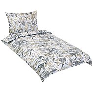 BELLATEX 90/951 Cotton bedding, 140 × 200 cm, 70 × 90 cm, orchid gray - Bed Linen