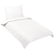 BELLATEX Cotton Bedding 91/P201 UNI White 140 × 200, 70 × 90 cm - Bed Linen