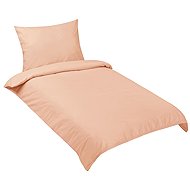 BELLATEX Cotton Bedding 91/P207 UNI Salmon 140 × 200, 70 × 90cm - Bed Linen