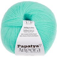 Vlnika Angora Merino Papatya 100 g, 5620 turquoise - Yarn