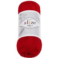 Wavy Diva Fine 100 g, 106 red - Yarn