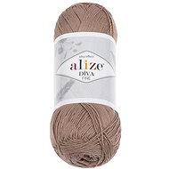 Wavy Diva Fine 100 g, 167 coffee - Yarn
