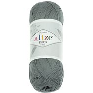 Wavy Diva Fine 100 g, 87 grey - Yarn