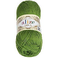 BELLATEX Yarn Diva 100 g - 210 green - Yarn