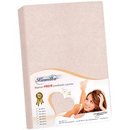 BELLATEX terry sheet 140 × 200 powder pink - Bedsheet
