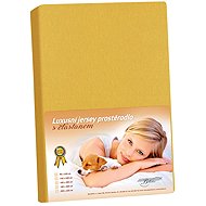 BELLATEX Jersey with elastane 309 mustard - Bedsheet