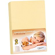 BELLATEX KL4 Jersey with elastane 180 × 200 cm 304 vanilla - Bedsheet