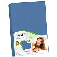 BELLATEX Jersey 120 × 200 cm, 026 dark blue - Bedsheet