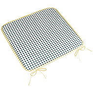 BELLATEX Seat cushion BERTA 34\610 smooth 40 × 40 cube grey - Pillow Seat