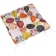 BELLATEX Seat cushion BERTA 41\611 quilted 40 × 40 coloured balls - Pillow Seat