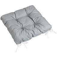 BELLATEX Seat ADÉLA 41\302 quilted 40 × 40 uni grey - Pillow Seat