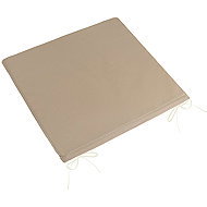 BELLATEX Seat ADÉLA 37\301 smooth zipped 40 × 40 uni beige - Pillow Seat
