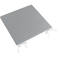 BELLATEX Seat ADÉLA 37\302 smooth zipped 40 × 40 uni grey - Pillow Seat