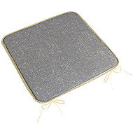 BELLATEX Seat LADA 34\043 smooth 40 × 40 uni grey - Pillow Seat