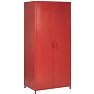 Red steel office cabinet VARNA, 227768 - Office Drawer