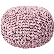 Round pink pouf 50x35 cm CONRAD, 57995 - Ottoman
