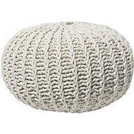 Beige pouf 50x35 cm CONRAD II, 90479 - Ottoman