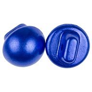 Bellatex s.r.o. G - Knoflík 10mm pecka perleťová tm.modrá 10ks - Button
