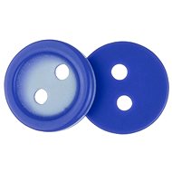 Bellatex s. r. o. G - Button 11mm white-blue 10pcs - Button