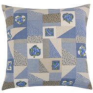 Bellatex s.r.o. Povláček Ema 45 × 45 cm patchwork modrý - Pillowcase