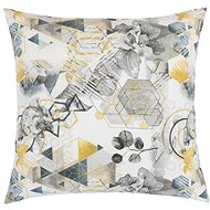 Bellatex s. r. o. Cover Ema 45 × 45 cm triangles grey - Pillowcase