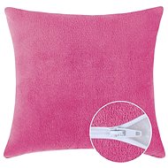 Bellatex s. r. o. Liner Mikro Uni corall 40 × 40 cm pink - Pillowcase