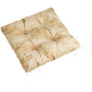 BELLATEX Adéla Seat cushion 41/229 quilted 40 × 40 cm snakeskin brown - Chair Cushion
