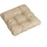 BELLATEX Lada Seat 41/013 quilted 40 × 40 cm cappuccino Uni - Chair Cushion