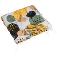 BELLATEX Adéla Seat cushion 41/232 quilted 40 × 40 cm pebbles beige - Chair Cushion