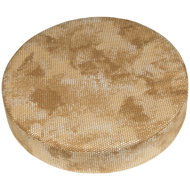 BELLATEX Seat round d.40 × 8 cm 89/229 snakeskin brown - Chair Cushion
