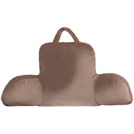 BELLATEX Cushion backrest 2835/013 approx. 100 × 50 cm coffee - Pillow Seat