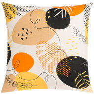 BELLATEX Adela cushion 40 × 40 cm 55/233 pebbles orange - Pillow