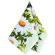 BELLATEX 323 Tea towel 1 pc, 50 × 70 cm, daisies - Kitchen Towel