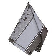 BELLATEX Towel 1 piece, 50 × 70 cm, 408 coffee grinder grey - Kitchen Towel