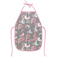 BELLATEX Children's apron Adela 37 × 47 cm ( 3-5 years ) 7850/087 unicorn with swan - Apron