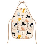 BELLATEX Children's apron Adela 47 × 60 cm ( 5-8 years ) 7850/091 cats - Apron