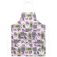BELLATEX Apron Adela 67 × 84 cm 7750/243 patchwork lilac - Apron