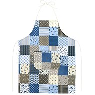 BELLATEX Apron Adela 67 × 84 cm 7750/240 patchwork blue - Apron